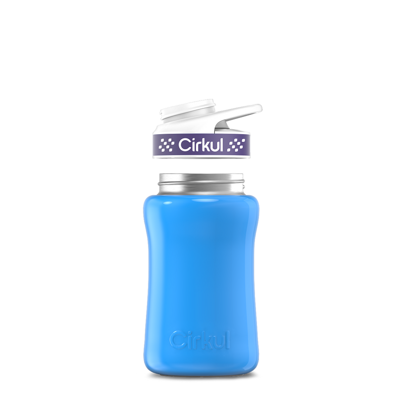 12oz. Stainless Steel Bottle & Comfort Grip Lid